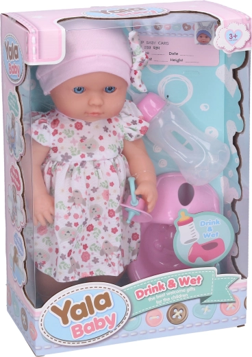 Dojenček, ki lula, s stekleničko 30 cm
