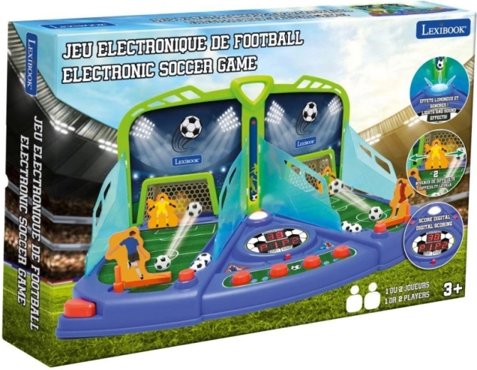 Lexibook elektronski namizni nogomet s svetlobnimi in zvočnimi efekti za 2 igralca