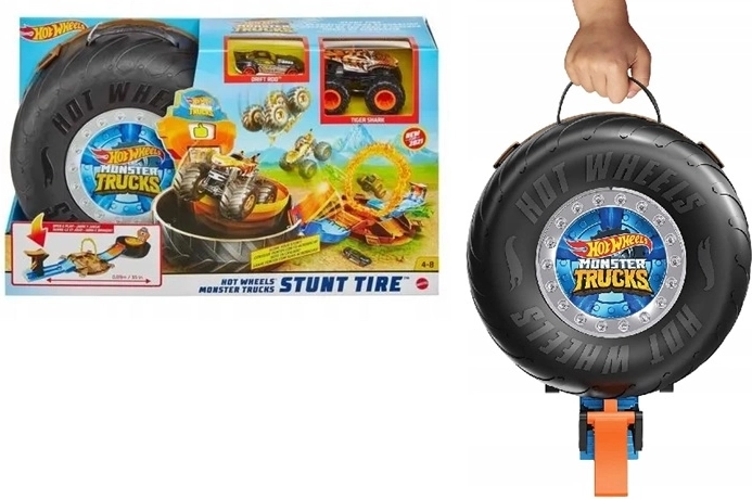 Hot Wheels Monster Trucks kaskaderska pnevmatika