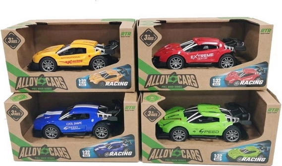 Kovinski buggy na povleko nazaj 12 cm