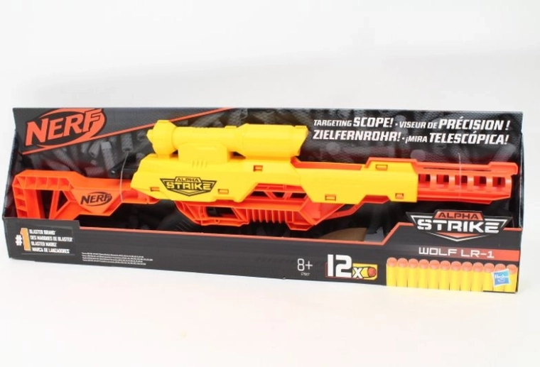 Nerf Alpha Strike Wolf LR-1 ročna penasta ostrostrelska puška