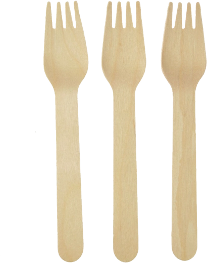 Lesene vilice Arpex Go Green 16 cm, pakiranje 8 kosov