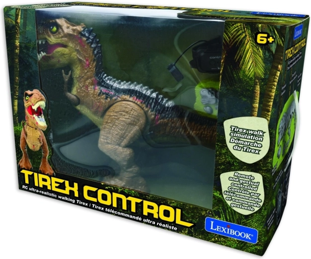 Lexibook T-Rex na daljinsko upravljanje z dimnimi učinki