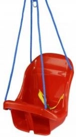 Plastično otroško gugalnico v obliki naslanjača