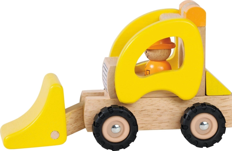 Wooden wheel loader - 1 piece