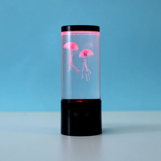 LED svetilka s plavajočimi meduzami – mala