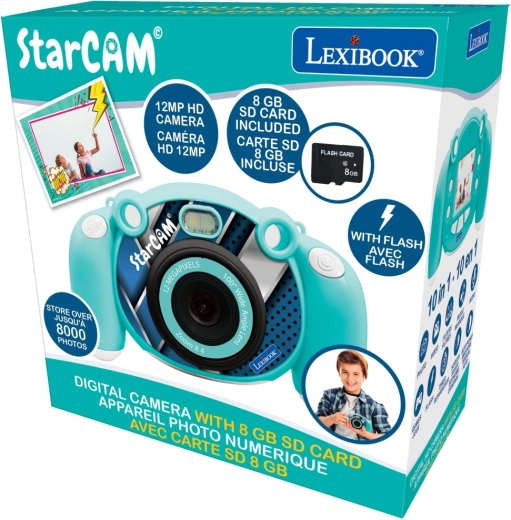 Lexibook HD kamera in fotoaparat s kartico SD