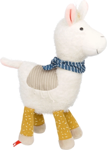 Patchwork plišasta lama Sigikid 29 cm