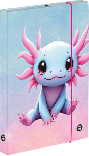 Oxybag škatla za zvezke A4 Axolotl