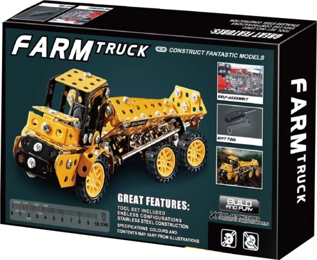 Kovinska sestavljanka kmečkega vozila