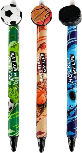 Izbrisljivo gel pisalo Concorde Sport, modro polnilo 0,5 mm