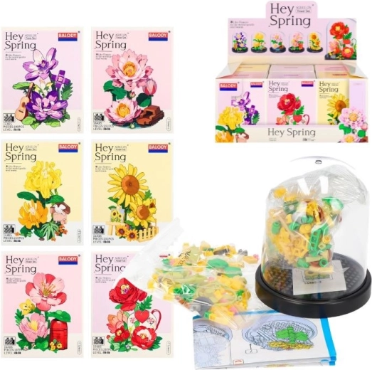 Flower building set - 1 piece