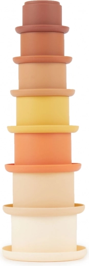 Silikonski zložljivi lončki Bieco Chocolate Bliss