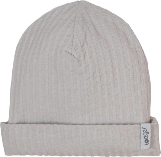 Lodger beanie kapica seersucker steel 6–12 mesecev