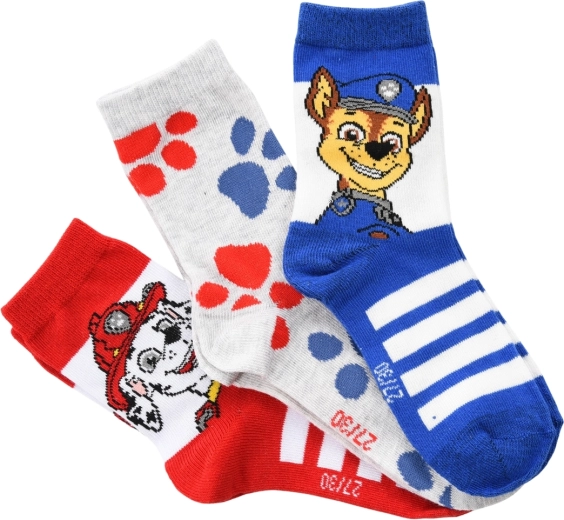 Komplet 6 parov otroških nogavic Tačke na patrulji (Paw Patrol)
