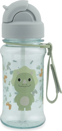 Steklenička s slamico Skip Hop zoo besties squad dino 355 ml