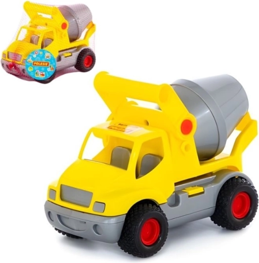 Otroški mešalnik betona ConsTruck rumen