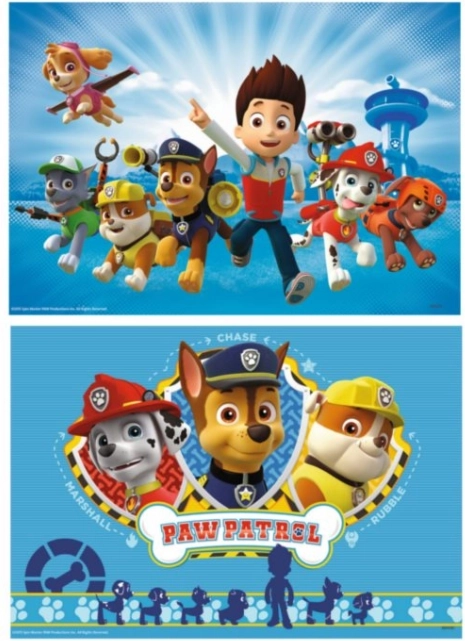 Ravensburger sestavljanka Paw Patrol – 2×12 koščkov