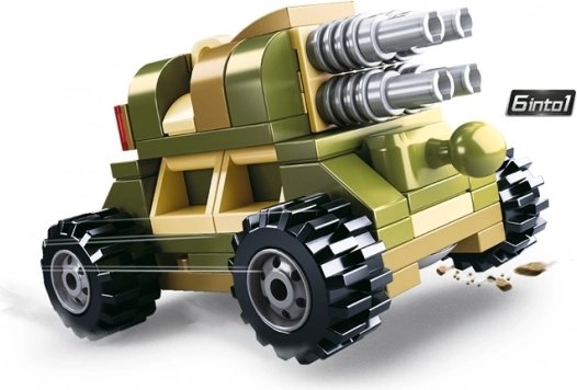 Sluban sestavljanka King of Land Force vojaški robot