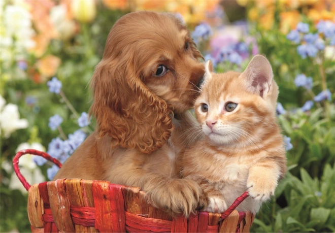 Maxi sestavljanka 104 kosov Prisrčni prijatelji CLEMENTONI