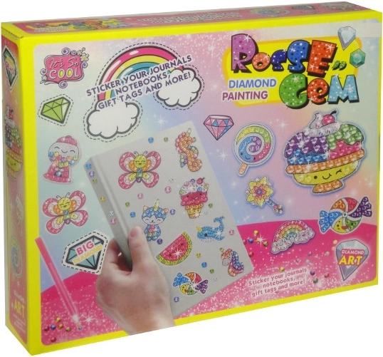 Kreativna diamantna mozaika – samolepilni set