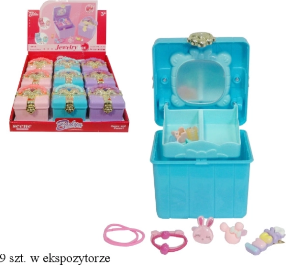 Otroška škatlica za nakit s svetlobnimi in zvočnimi učinki