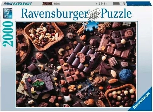 Sestavljanka 2000 kosov RAVENSBURGER – čokoladni raj