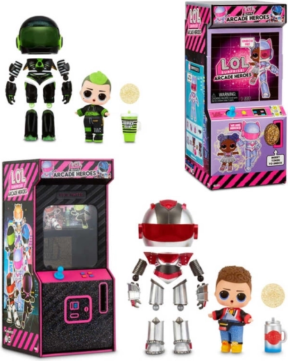 L.O.L. Surprise Arcade Heroes punčka fant – junak - 1 kos