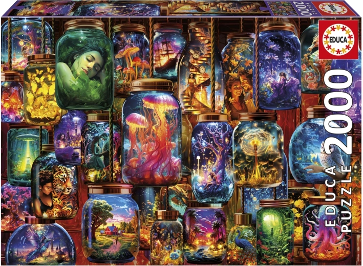 Educa sestavljanka Snovi v kozarcu 2000 kosov