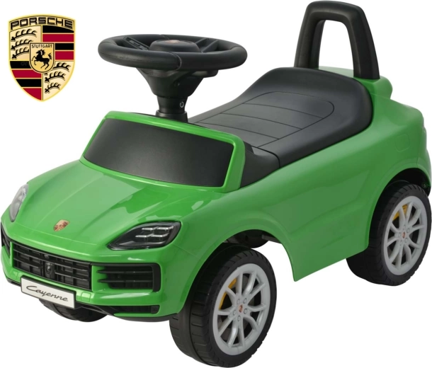 Otroško poganjalno vozilo Milly Mally Porsche Cayenne S, zeleno