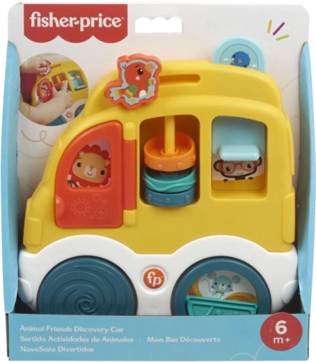 Fisher-Price Odkrijmo živalice – interaktivna igrača za najmlajše