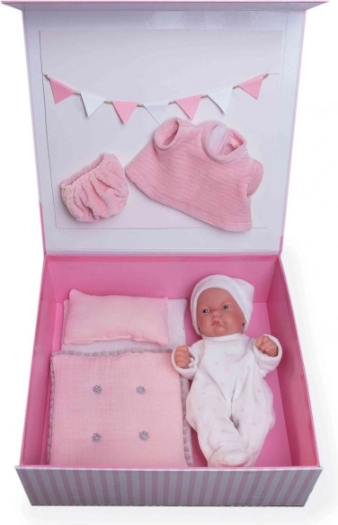 Realistična punčka Antonio Juan Miminko s celovinylnim telesom - 26 cm