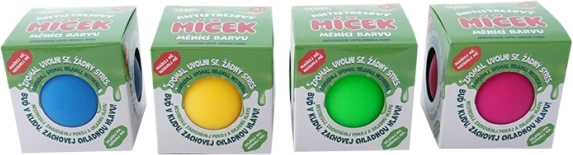 GLUMI antistresna žogica, ki menja barvo