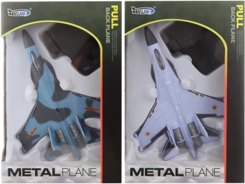 Kovinsko letalo na baterije z vzvratno vožnjo