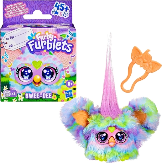 Hasbro Furby Furblets Swee-Dee interaktivna plišasta igrača 5 cm