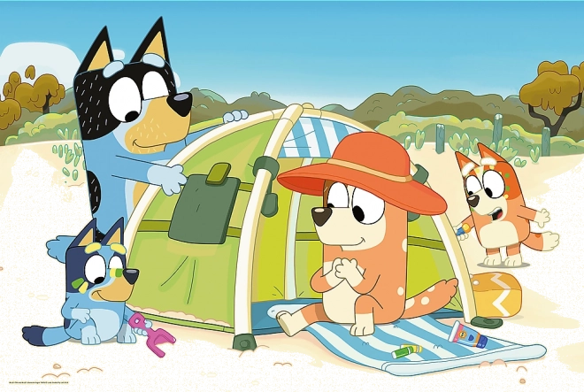 Trefl sestavljanka BLUEY maxi 24 kosov – Odličen dan