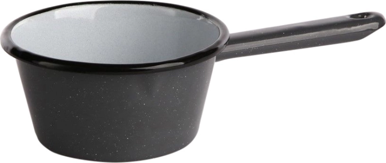 Stožčasti lonček z izlivom 0,45 l, siv