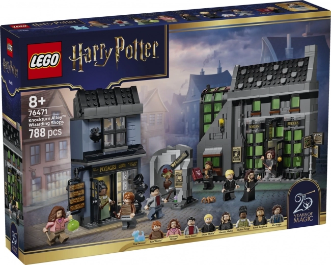 LEGO Harry Potter čarovniške trgovine v Prečni ulici – Knockturn Alley