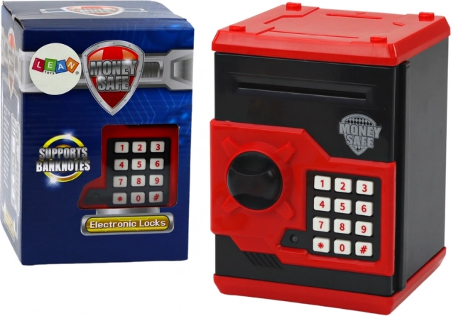 Elektronski trezor – hranilnik za bankovce in kovance za otroke