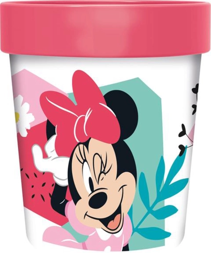 Plastični lonček MINNIE s protizdrsnim dnom 260 ml