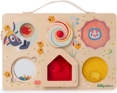 Lilliputiens lesen panel z aktivnostmi - pustolovščina na kmetiji