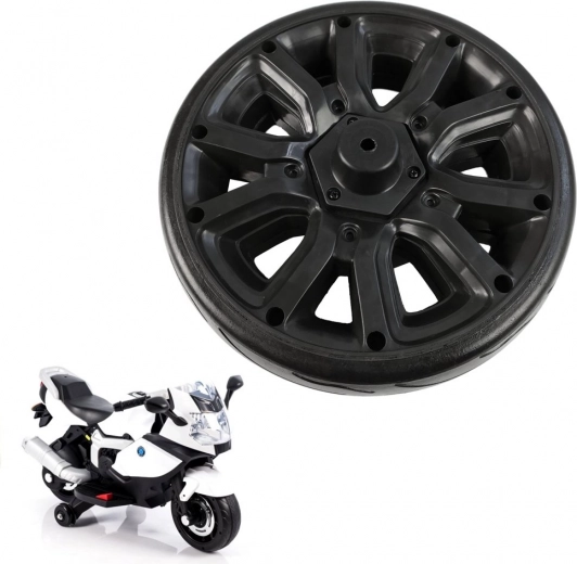 Motorcycle wheel with battery LB9909