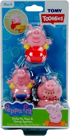 TOMY Pujsa Pepa figure za v vodo 3 kos