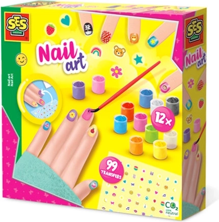 SES Nail Art Set with Stickers