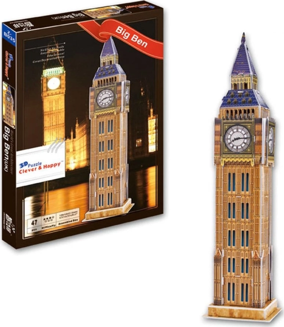 3D sestavljanka Big Ben London od Clever&Happy 47 kosov