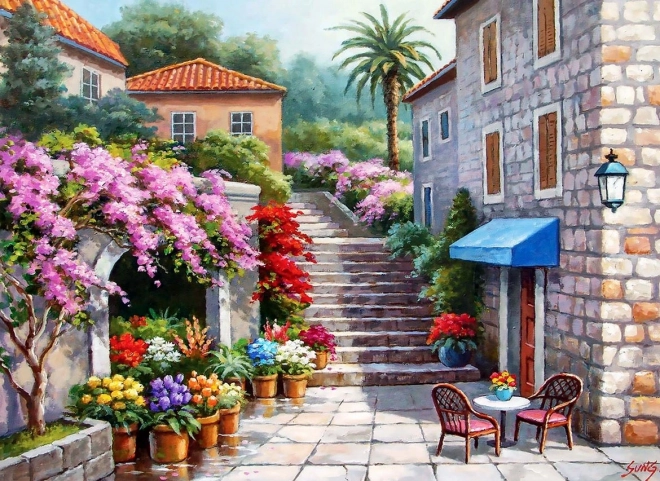 Sestavljanka Cvetličarna spomladi 260 kosov