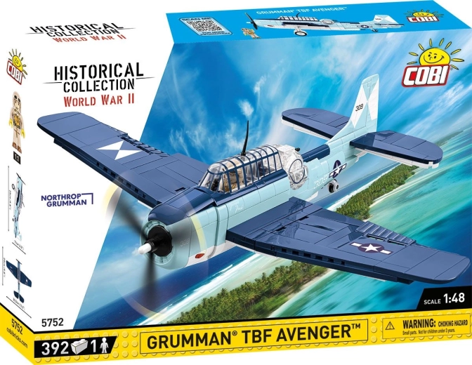 COBI World War II Grumman TBF Avenger 1:48 (392 pieces)