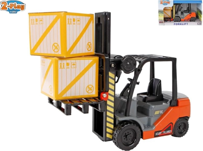 2-Play Traffic viličar s vztrajnikom 20 cm