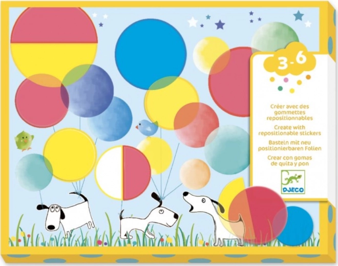 Djeco Mavrična kolaž: Čarobni krogi