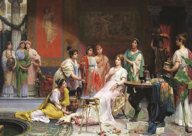 Puzzle ANATOLIAN – Toaleta rimske dame, 1500 kosov